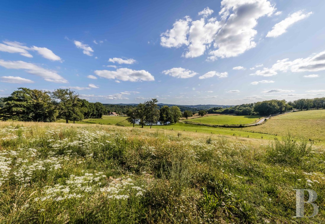 A 19th-century château dominating the surrounding landscape, south of Limoges in Haute-Vienne - photo  n°23
